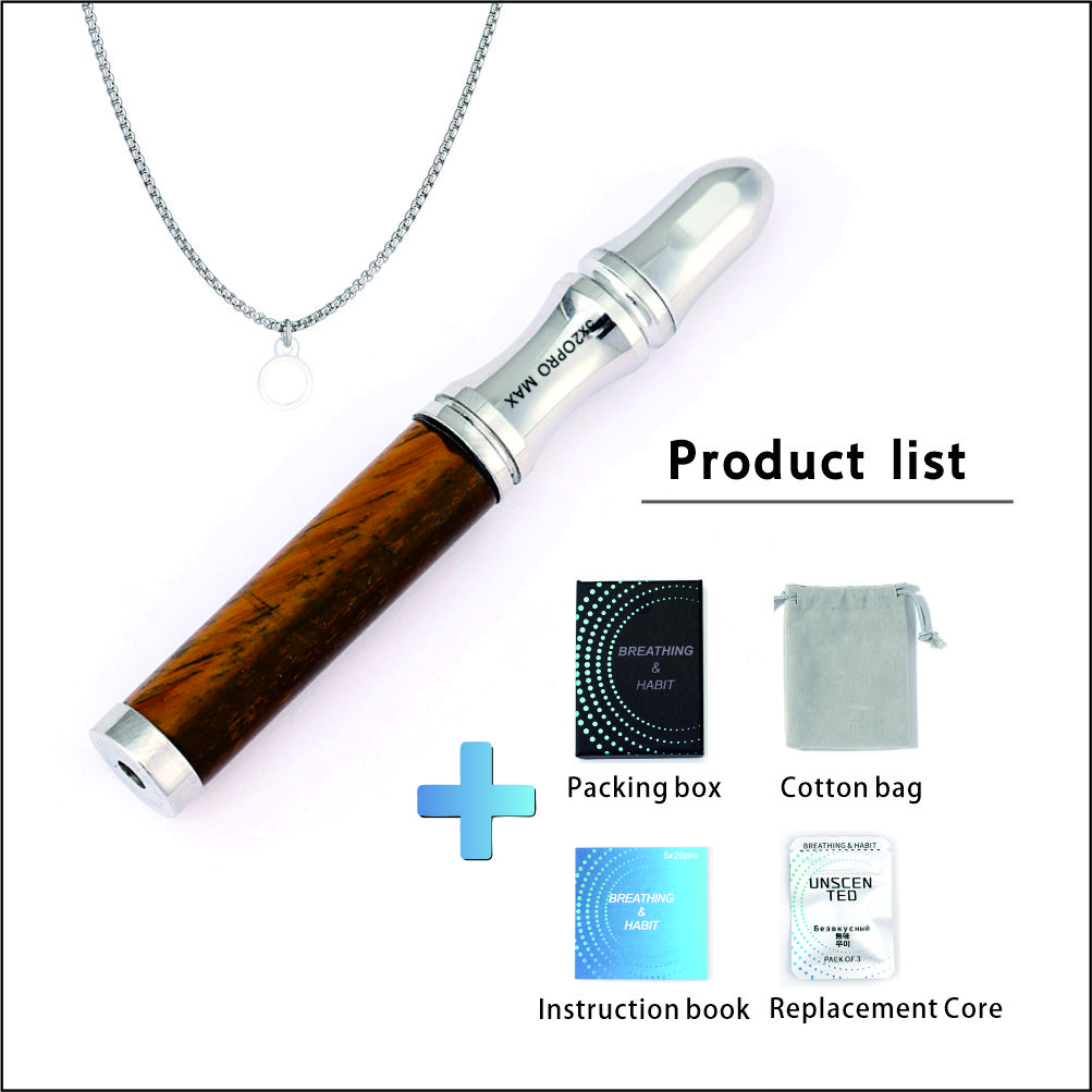 Natural Stone Anti-Stress Breathing Necklace