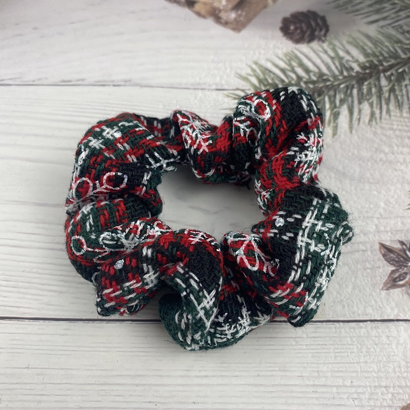 Christmas Scrunchie Set Festive Hair Ties for Holiday Cheer-Jessemade AU