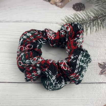 Christmas Scrunchie Set Festive Hair Ties for Holiday Cheer-Jessemade AU