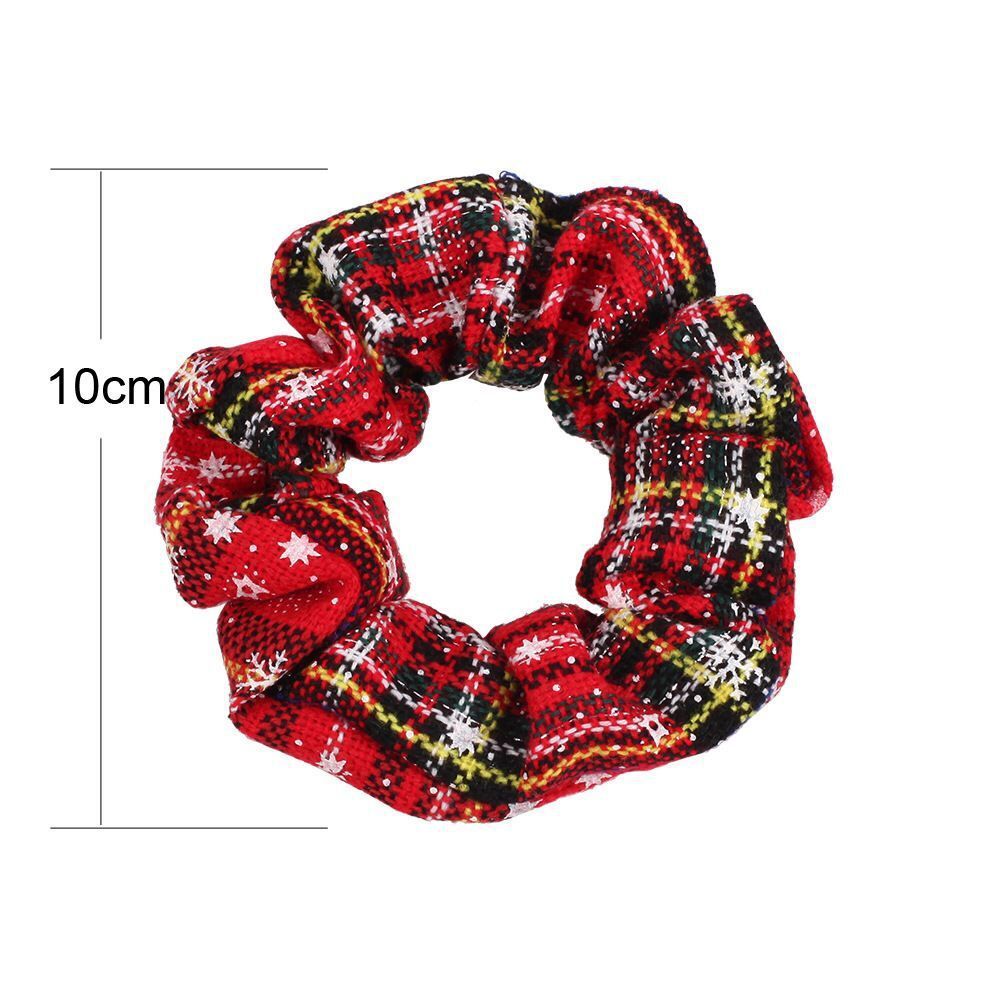 Christmas Scrunchie Set Festive Hair Ties for Holiday Cheer-Jessemade AU