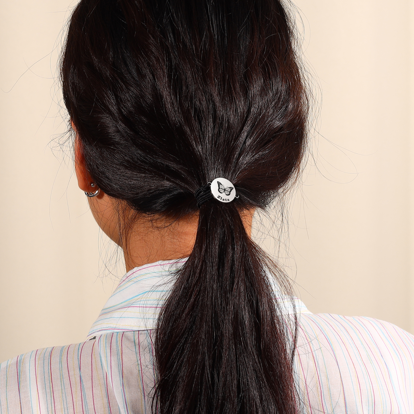 2 Pcs Bracelet Set Custom Names Butterfly Bracelets Back To School Gift for Daughter Granddaughter-Jessemade AU