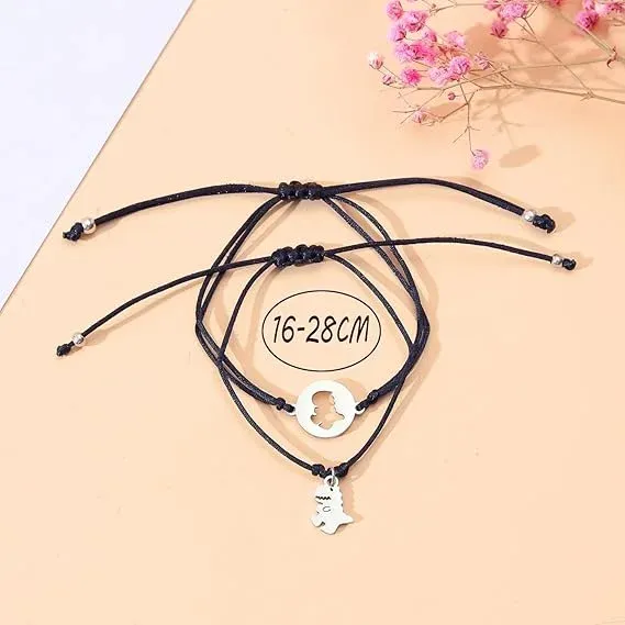 Personalised Date & Name & Dinosaur Pattern Gift Set Custom Enamel Mug & Pencil Case & Bracelets Gift Set Back-to-School Gifts for Kids