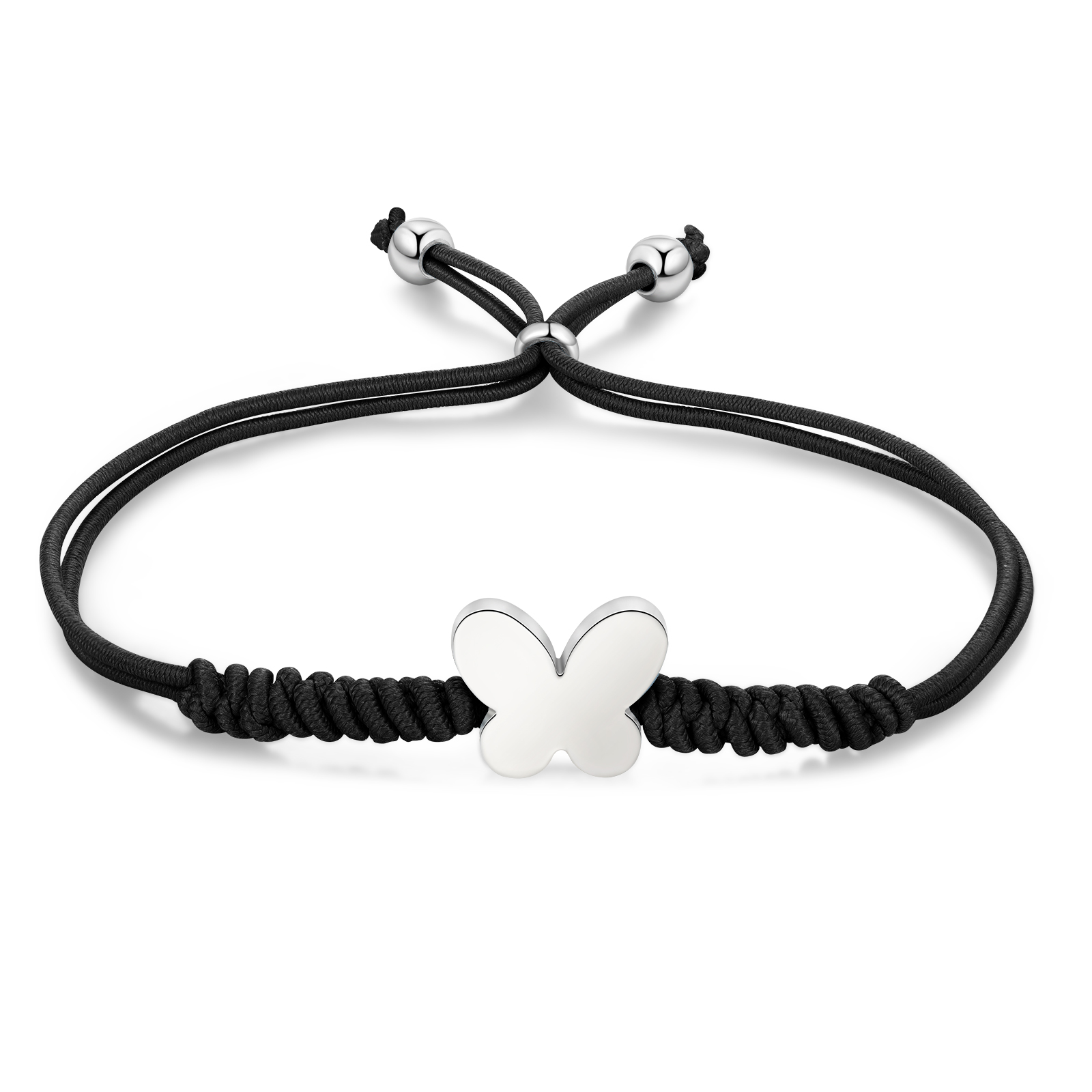 Butterfly Adjustable Bracelet Custom Name Bracelet Gift for Daughter Granddaughter - Your Wings Always Exist, All You Have To Do Is Fly-Jessemade AU