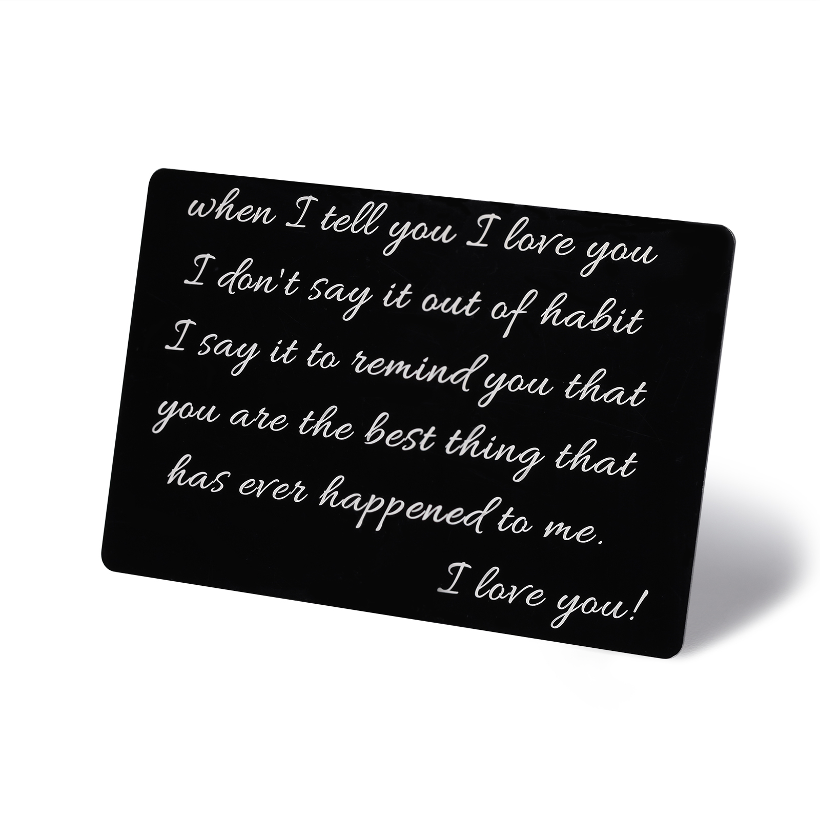 Personalised 3 Photos and 1 Letter and 1 Name and 3 Texts Gift Set Custom Wallet & Keychain & Wallet Card Gift Box Set Fathers Day Gifts