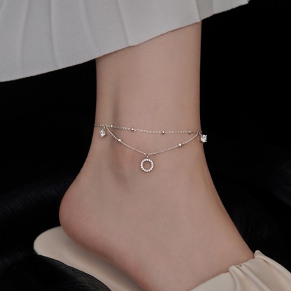 Women's Anklet Multilayer Adjustable Anklet Gift for Her-Jessemade AU
