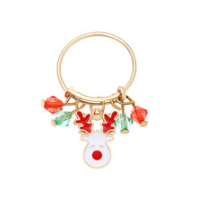 Christmas Charm Rings Festive Gift for Family Members-Jessemade AU