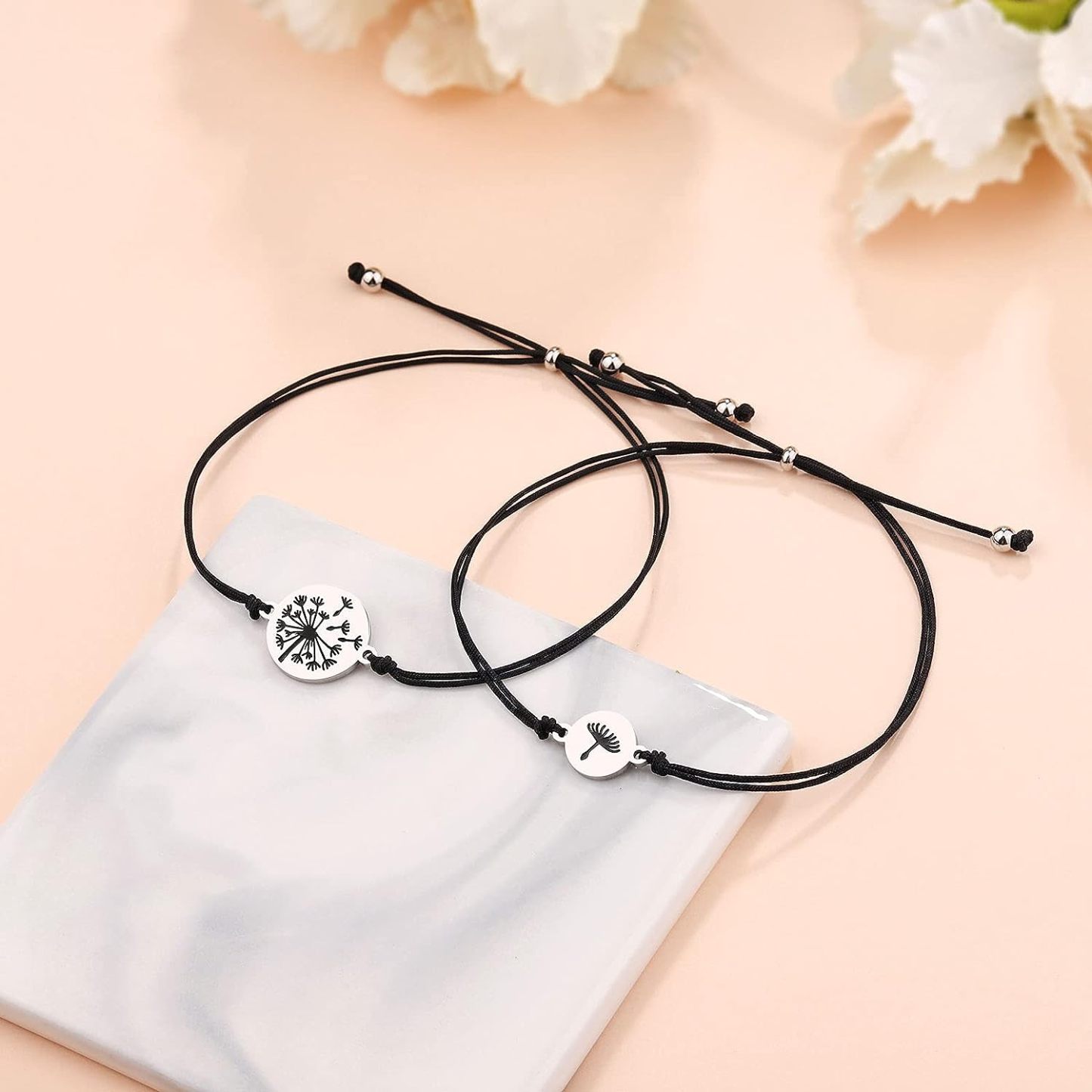 Personalised 2 Names Gift Set Custom Enamel Mug & Pencil Case & Bracelets Gift Set Back-to-School Gifts for Kids