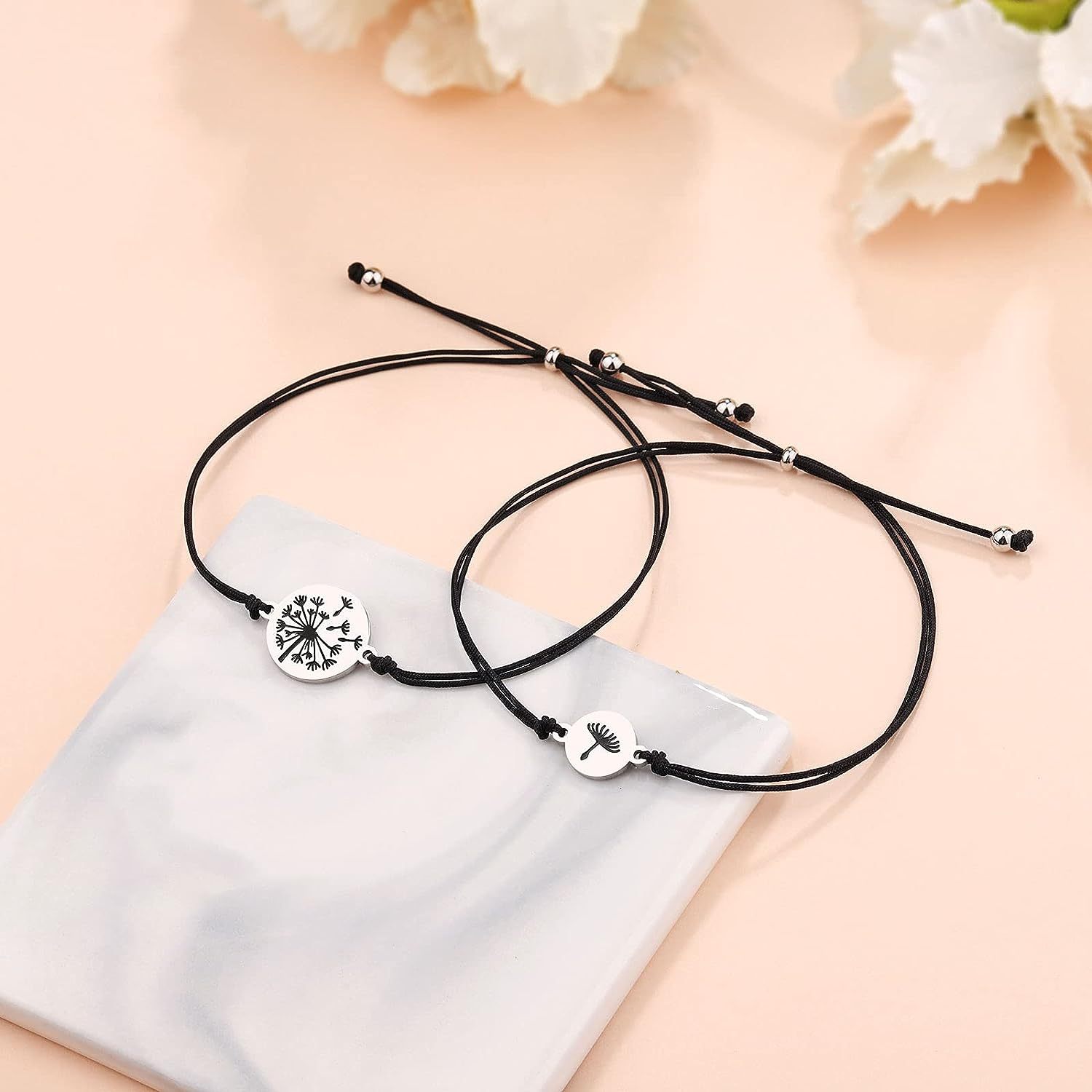 Personalised 2 Names Gift Set Custom Enamel Mug & Pencil Case & Bracelets Gift Set Back-to-School Gifts for Kids