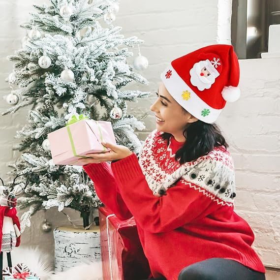 Cute Xmas Holiday Hat Fun Christmas and New Year Party Supplies, Ideal for Family Festivities-Jessemade AU