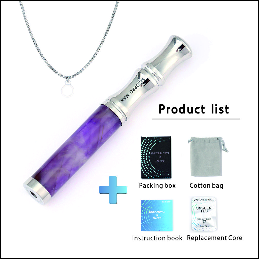 Breathing Free Pendant Stress Relief Tool for Meditation Gift for Her |Jessemade