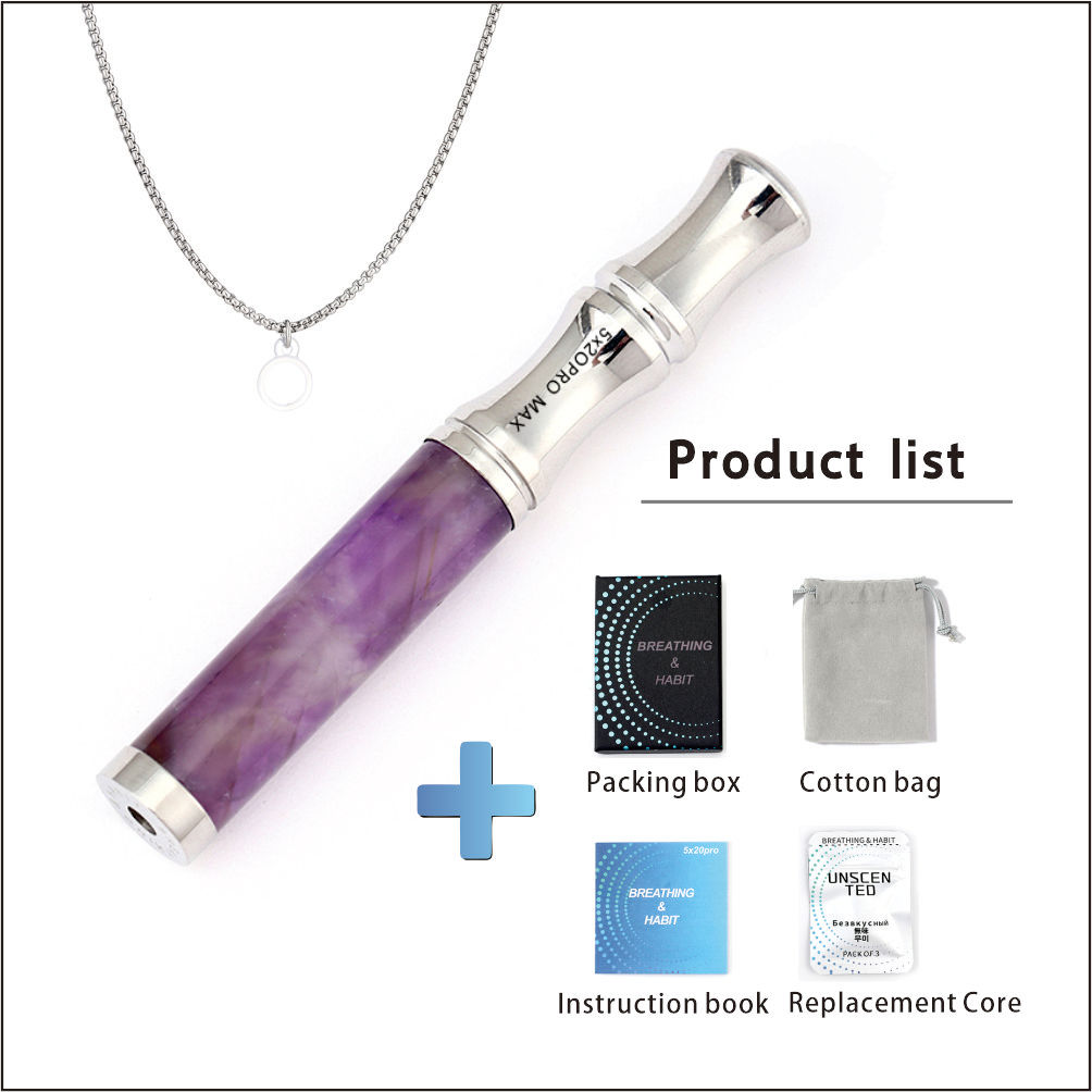 Breathing Free Pendant Stress Relief Tool for Meditation Gift for Her |Jessemade