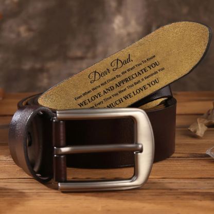 [Copy]Personalised Man’s Belt Custom 2 Letters Now You Will Always Think of Me Gift for Him | Jessemade