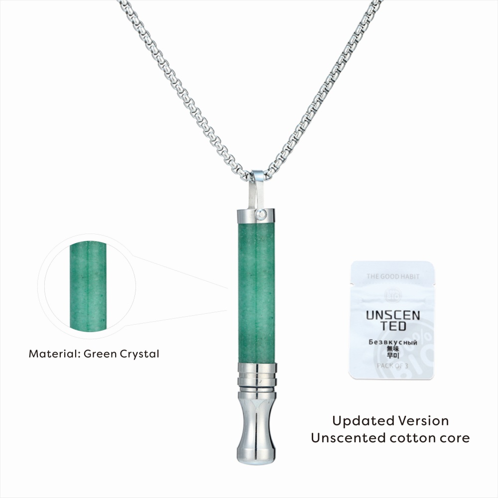 Breathing Necklace Stress Relief Meditation Necklace