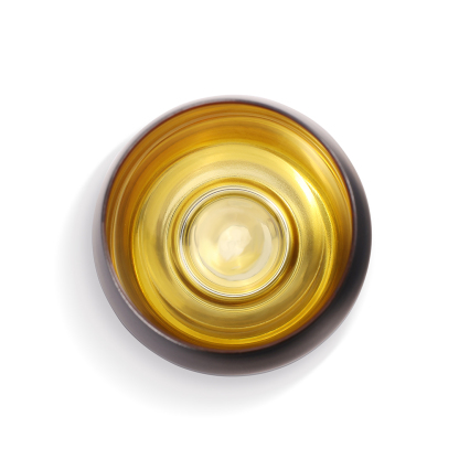 Personalised Gold-Interior Glass Candle Holder For Mum Nan Grandma