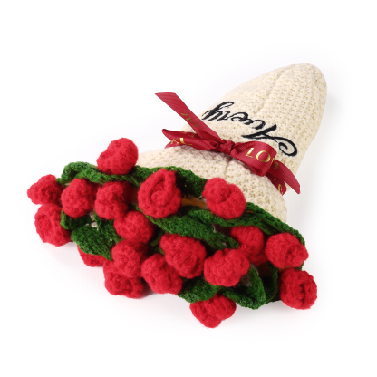 Personalised Crochet Flower Blanket Custom Name Birthday Gift for Her | Jessemade