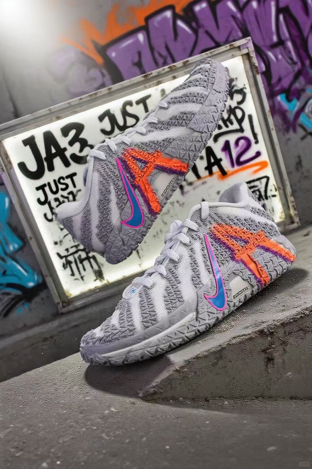 Nike JA3灰白