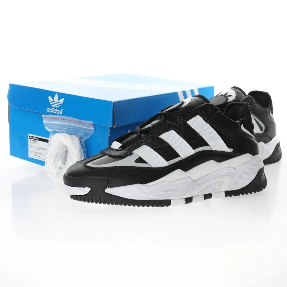 Adidas Originals Niteball"Black/Gold/Duck Bill Green