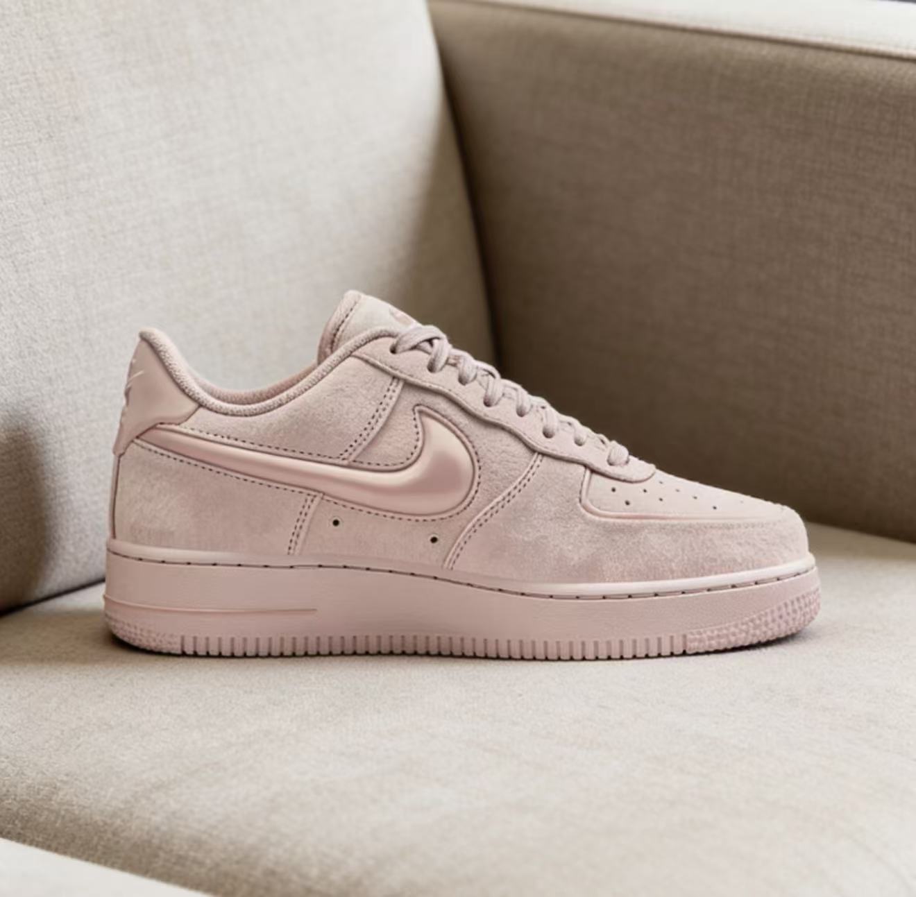 [Copy]Nike Air Force 1 '絨面 粉  酒紅   棕  白