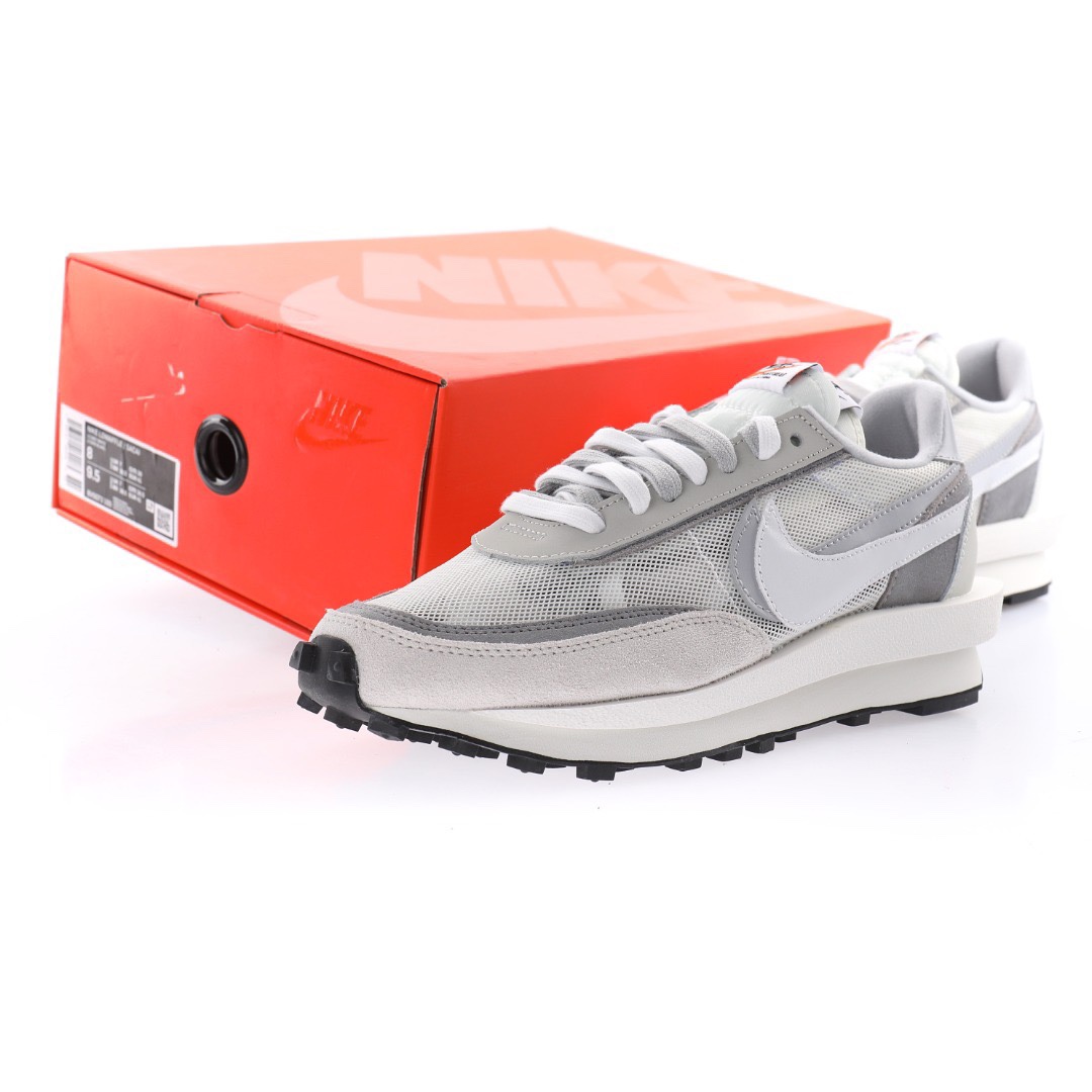 Sacai x Nike LDV Waffle Daybreak"Black/Grey/White"