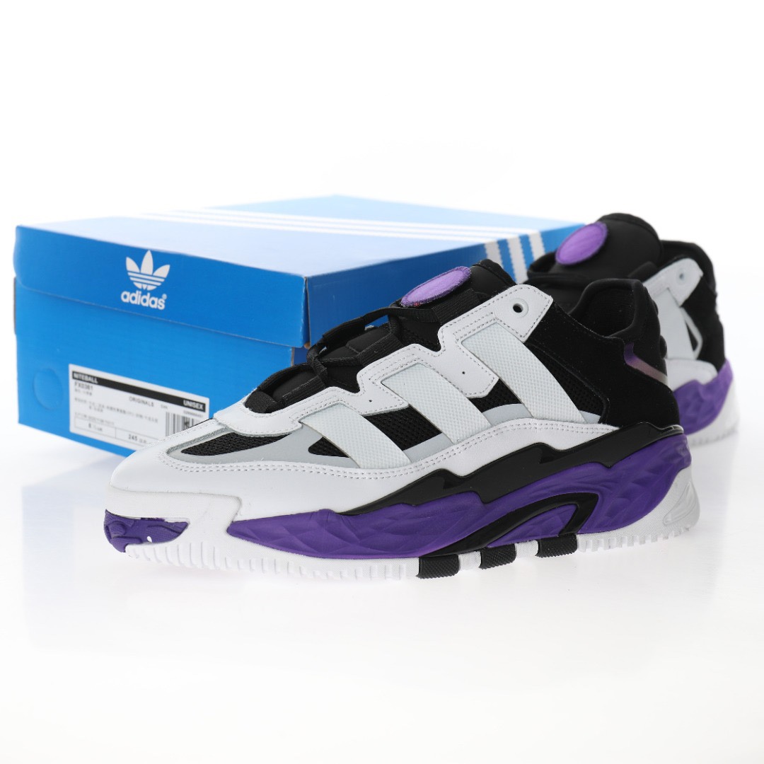 Adidas Originals Niteball"Black/Gold/Duck Bill Green