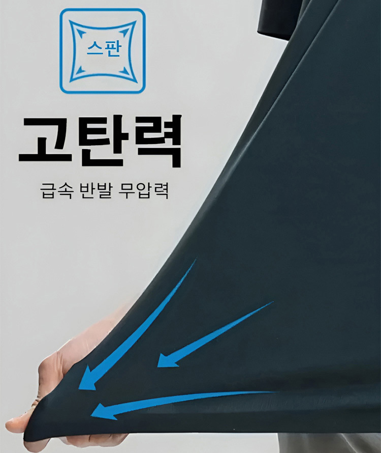 구김 방지 남성 반팔 폴로 셔츠