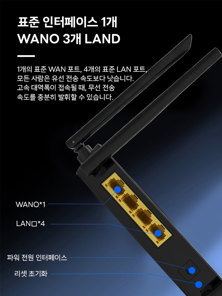신형 고속 와이파이 신호 증폭기