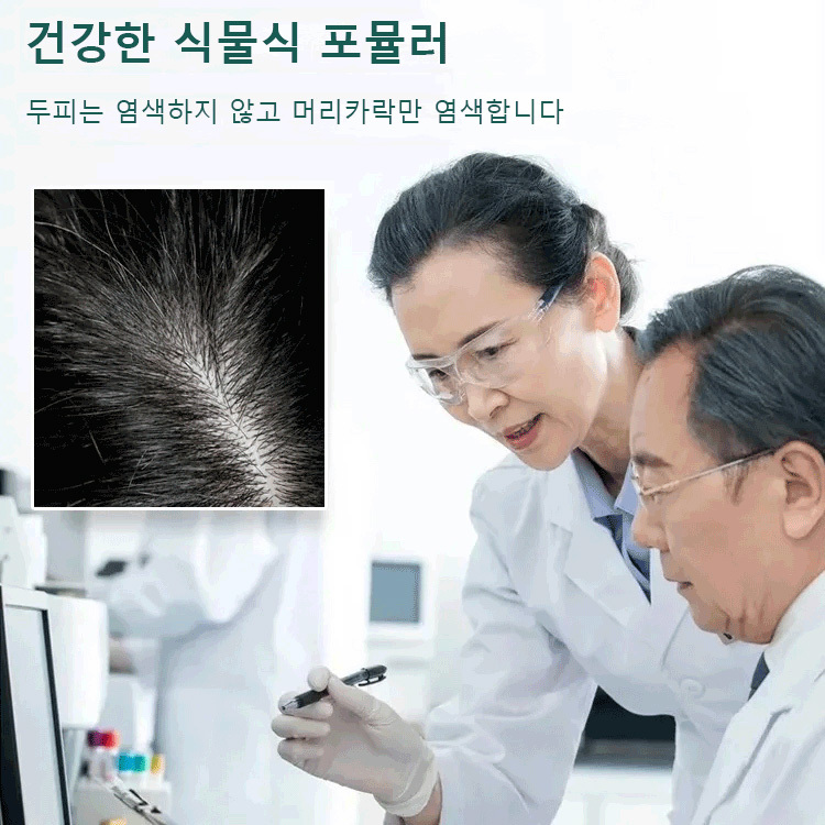 내추럴 식물성 염색제