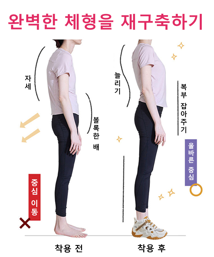 여성 캐주얼 통굽 메쉬 스니커즈