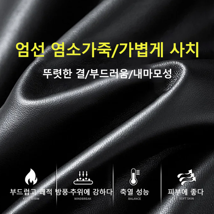 가죽 점퍼