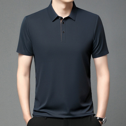 구김 방지 남성 반팔 폴로 셔츠