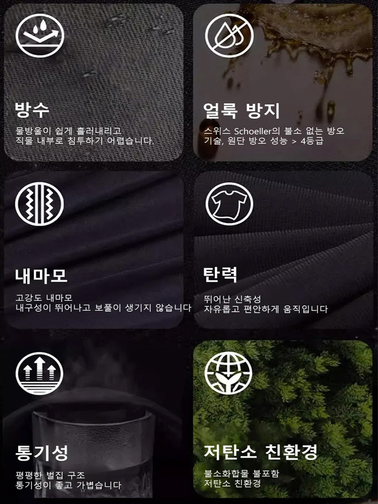 봄 신상 남성용 슬림핏 스트레이트 캐주얼 바지
