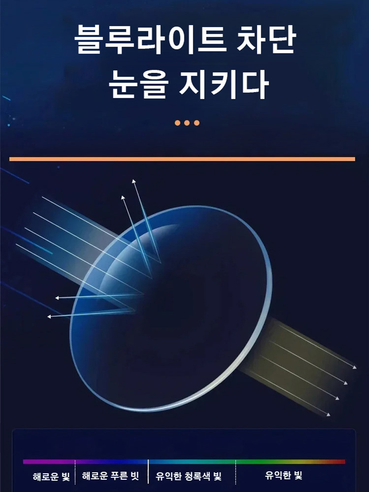 스마트 줌 블루 라이트 차단 노안경