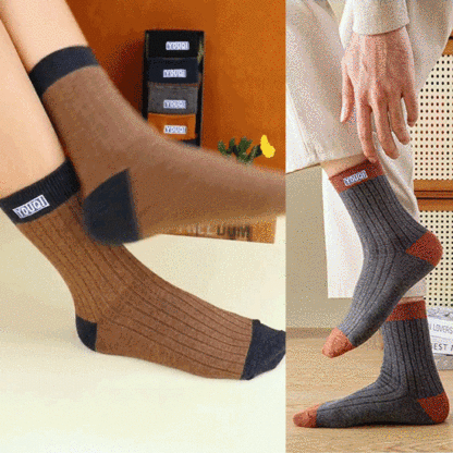 방취 가을 겨울용 남성용 면양말