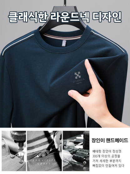 남성용 라운드넥 맨투맨
