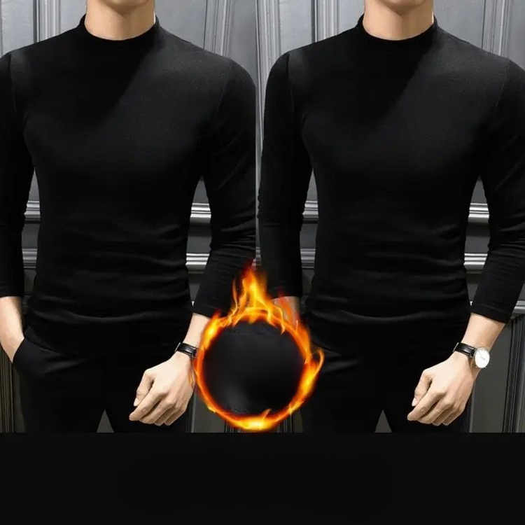 남성용 항균 긴팔 이너 티셔츠