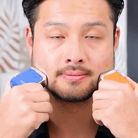 회전식 더블 링 전동 면도기