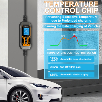 feyree GB/T 11KW 16A 3Phase Portable EV Charger Smart APP WIFI Version 5m Cable Gift Bag for Electric Vehicle Charging Station