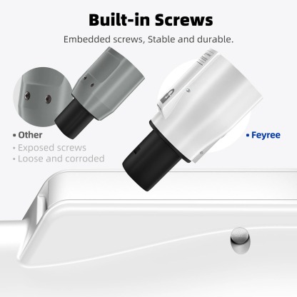 feyree Type 2 to NACS EV Charger Adapter 32A 7kW 1 Phase AC Charging Cable Connector for Tesla Electric Car Home Charging