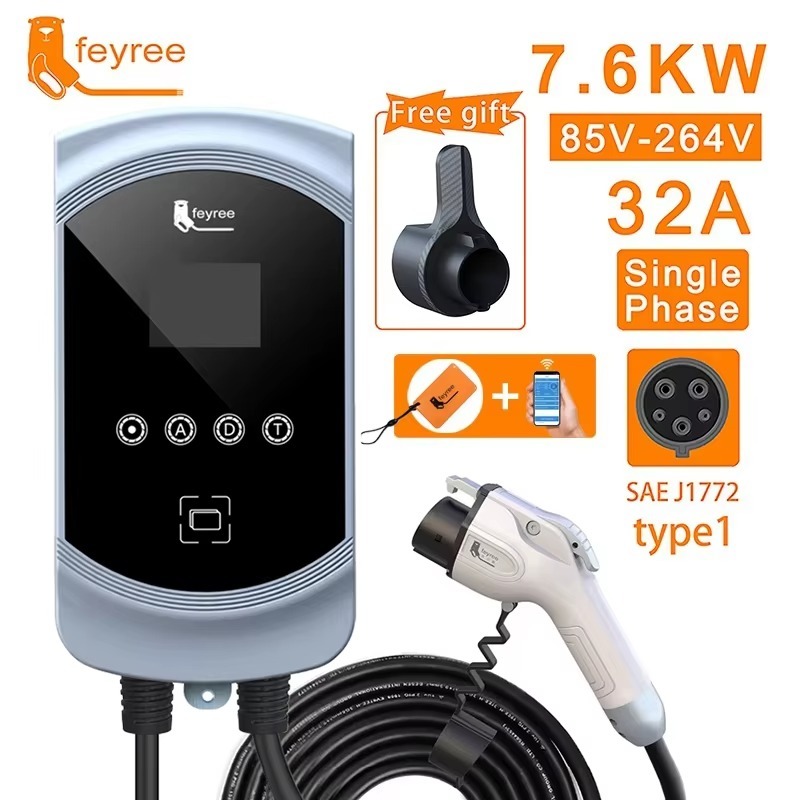 electric car charger station Type1  j1772ev charge station