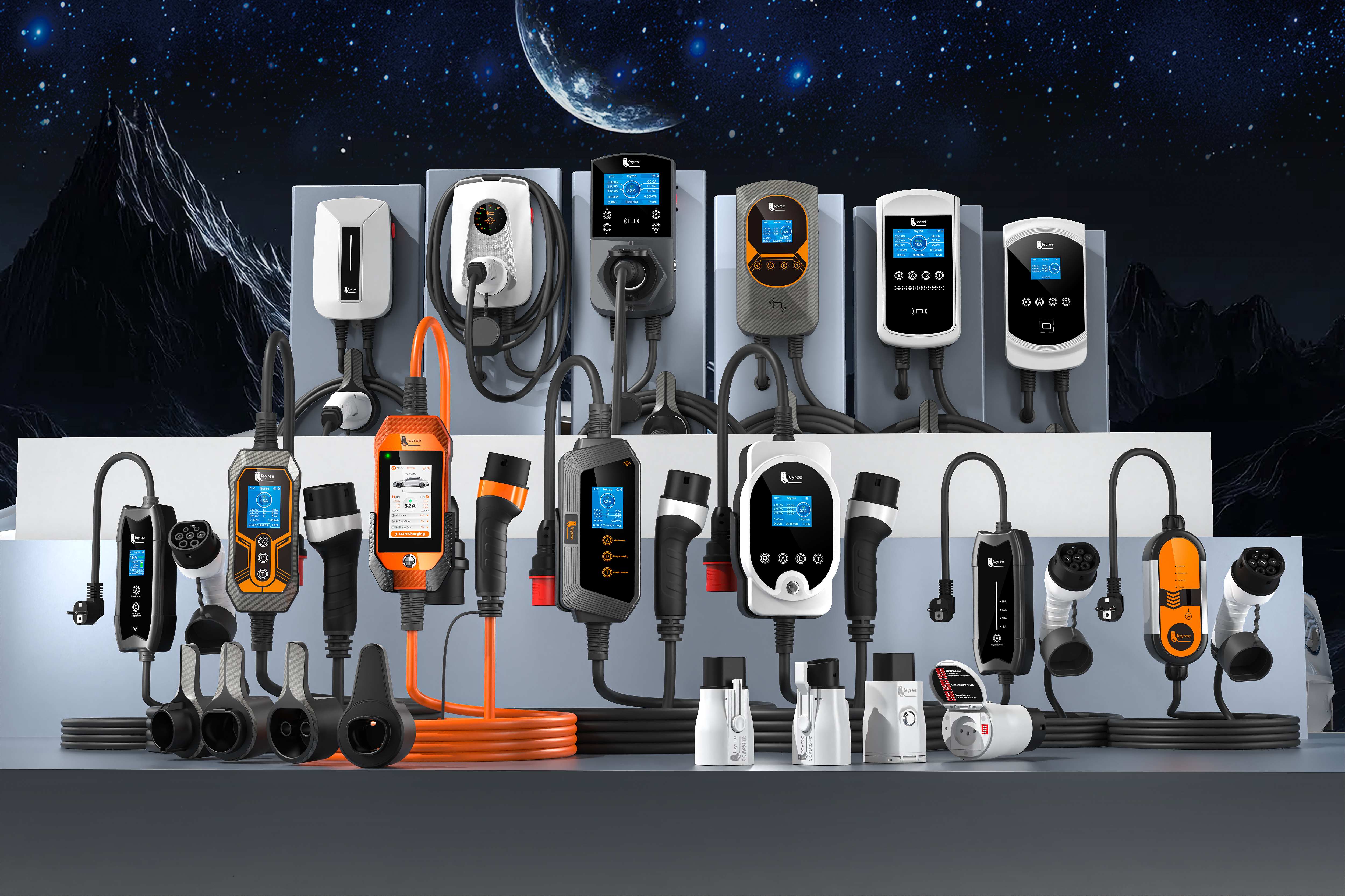 Wallbox& Portable EV Charger