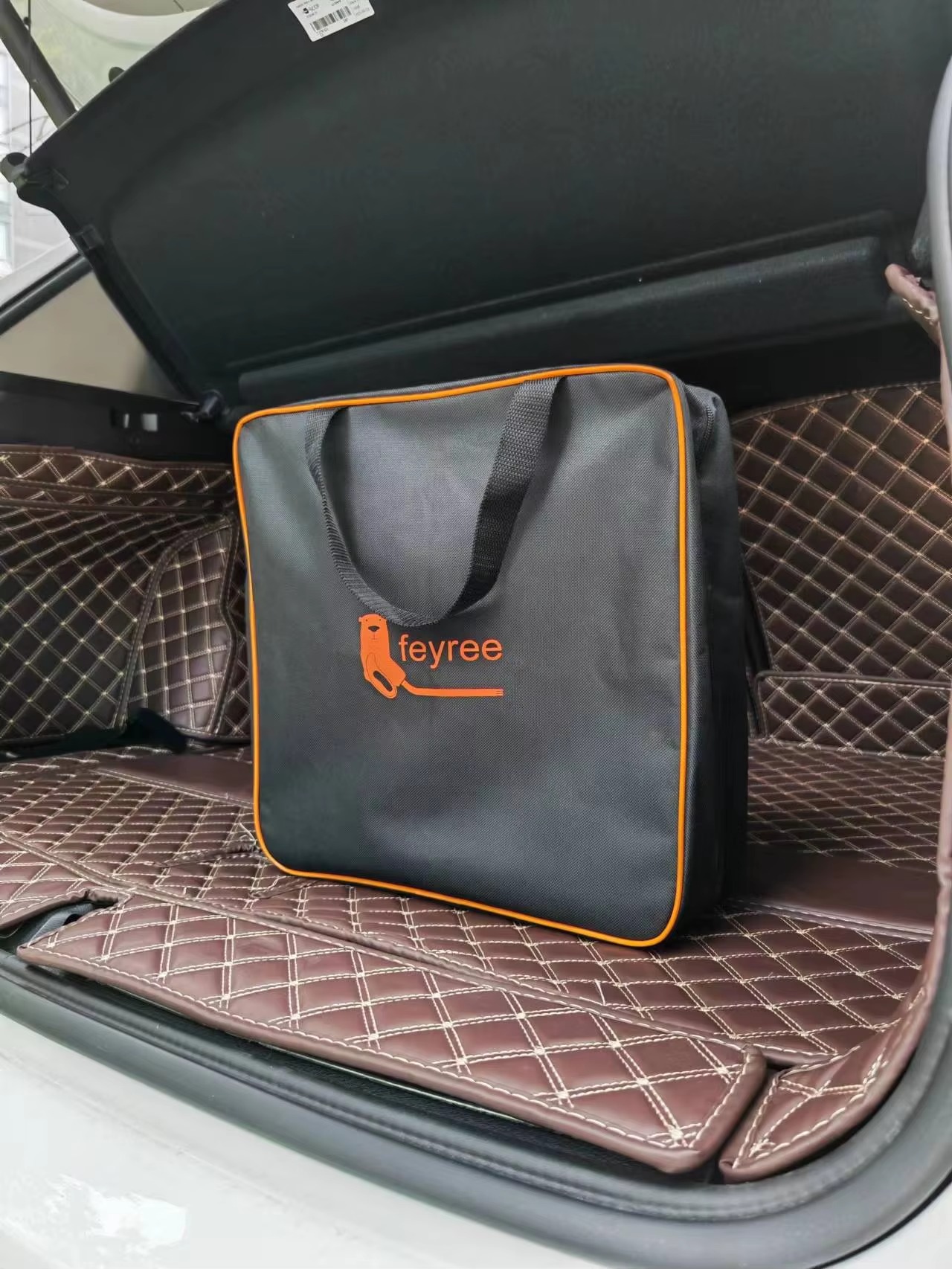 feyree EV Charger Bag Case for Type2 Charging Cable J1772 Portable Charger EVSE Waterproof Storage Bag-feyree