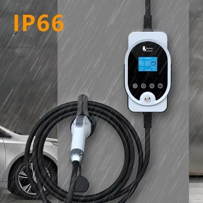 feyree 22KW GB/T Portable EV Charger 32A 3Phase With APP Control