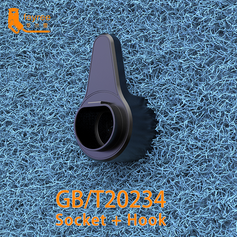 feyree EV Charger GB/T Type Holder Wall Mount Electric Car Charging Cable Organizer Wall Bracket Charger Holder for Electric Car-feyree