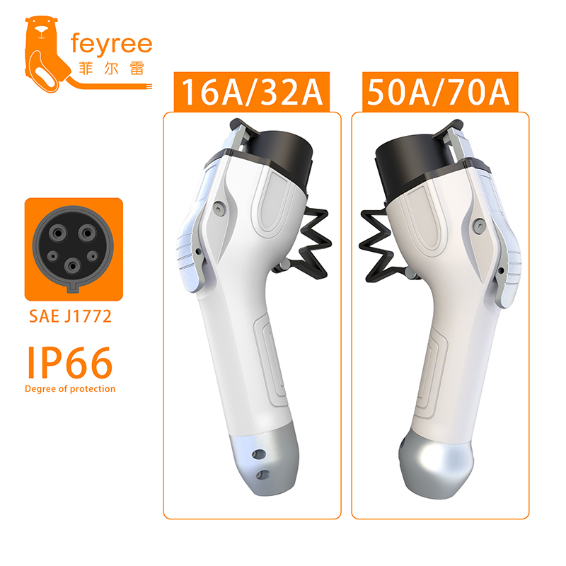 EV Charging Plug SAE J1772 Type 1, 7kW Max