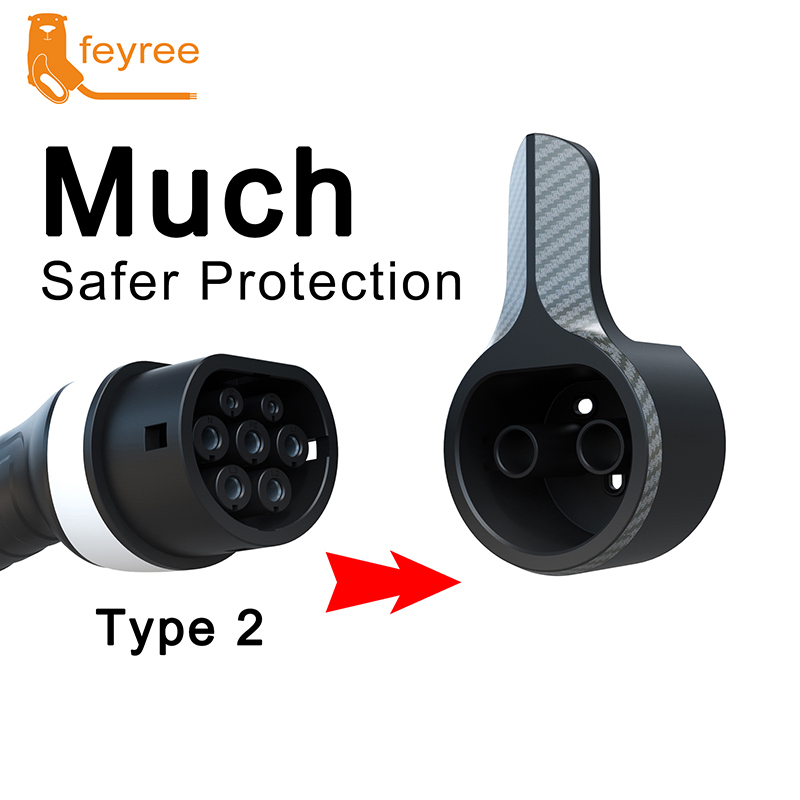 feyree EV Charger Holder Holster Dock For Electric Vehicle Type 2 Charging Cable Extra Protection Leading Wallbox-feyree
