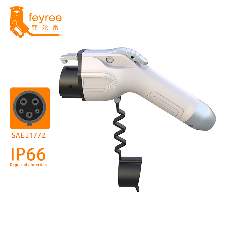 feyree EV Charger Plug SAE J1772 Connector Type 1 16A 3.5KW 32A 7KW for Electric Car Vehicle Charging Station EVSE Wallbox-feyree