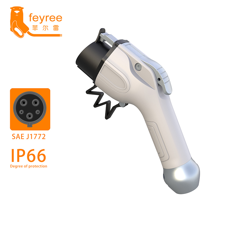 feyree EV Charger Plug SAE J1772 Connector Type 1 16A 3.5KW 32A 7KW for Electric Car Vehicle Charging Station EVSE Wallbox-feyree