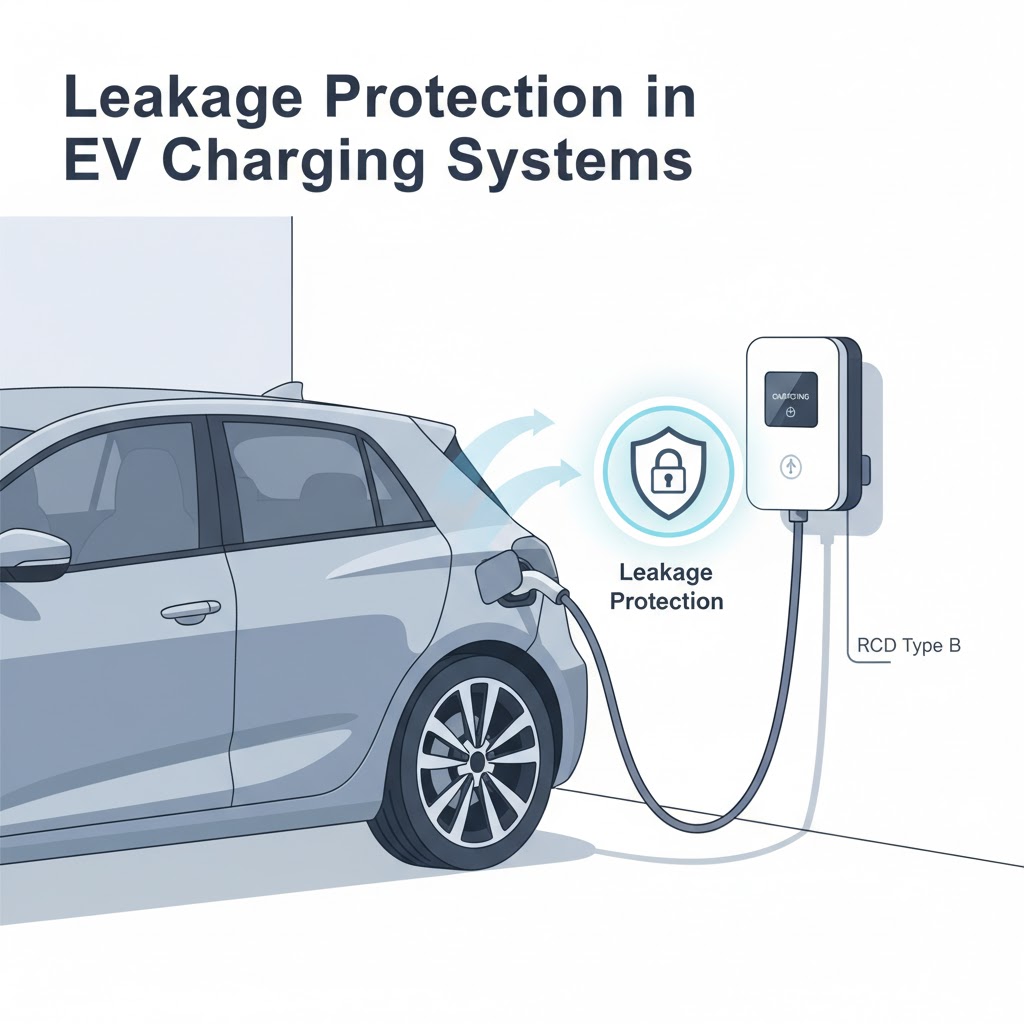 Leakage Protection in EV Charging Systems