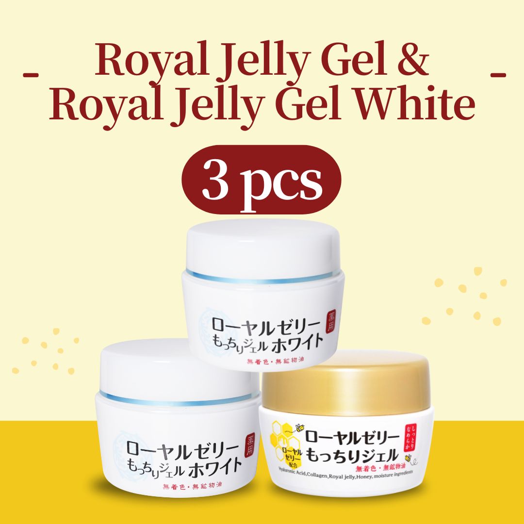 Royal Jelly Gel & Royal Jelly Gel White(2pcs)