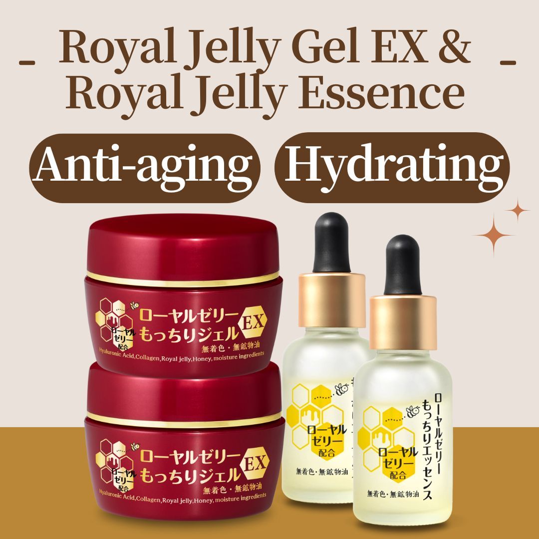 Royal Jelly Gel EX(2pic) & Royal Jelly Essence(2pic)